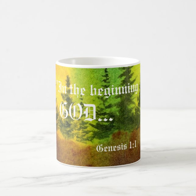Genese 1:1 Tasse (Mittel)
