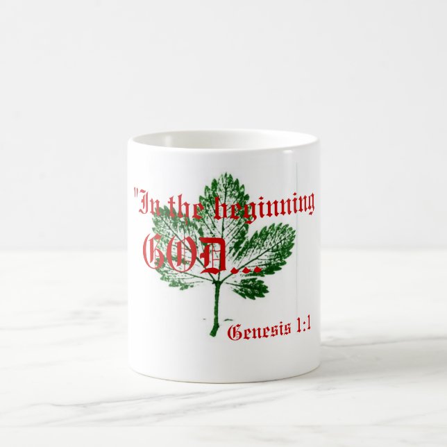 Genese 1:1 Tasse (Mittel)