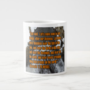 Genese 1:26 WEBU-Tasse Jumbo-Tasse