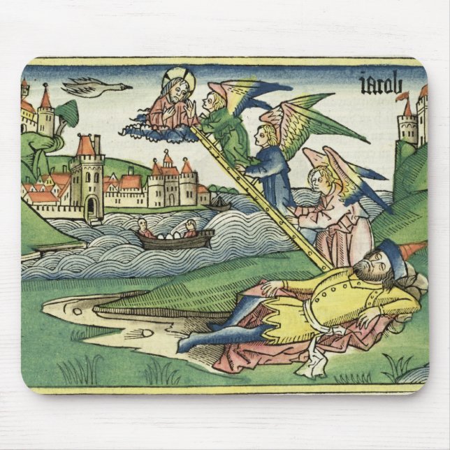 Genese 28 10 Jakobs Leiter, vom 'Nürnberg Mousepad (Vorne)