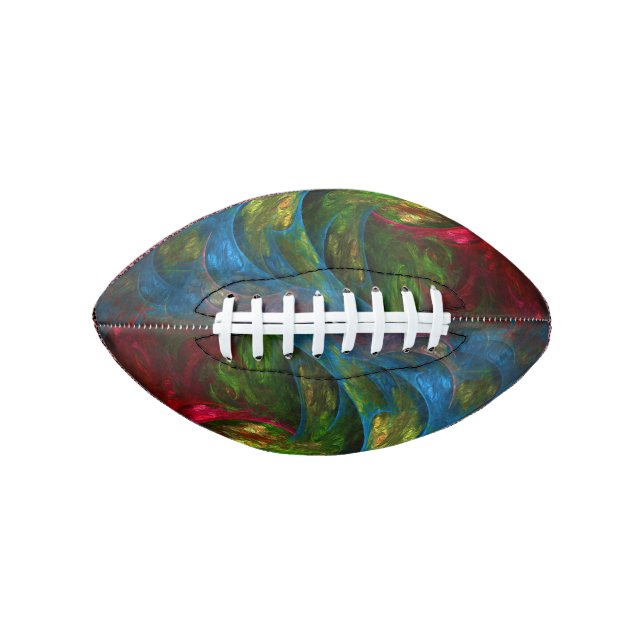 Genese-blaue abstrakte Kunst Football (Vorderseite)
