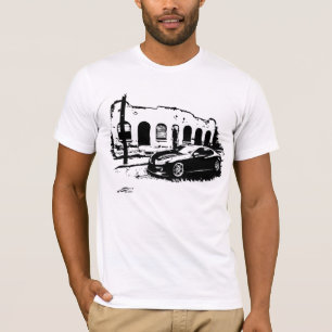 Genese-Coupéschwarzweiss-Grafiken T-Shirt