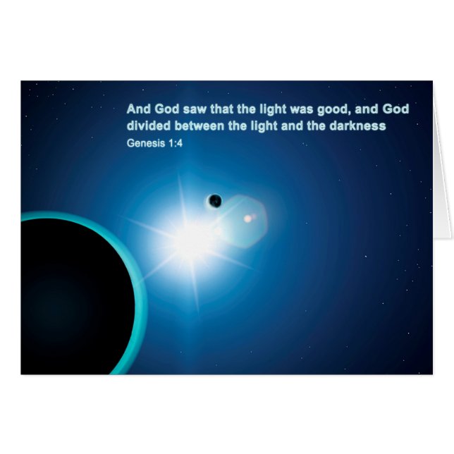 Genese - Licht und Dunkelheit (Vorderseite (Horizontal))