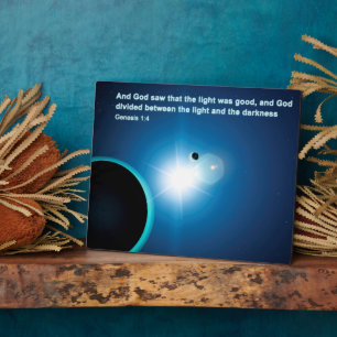 Genese - Licht und Dunkelheit Fotoplatte