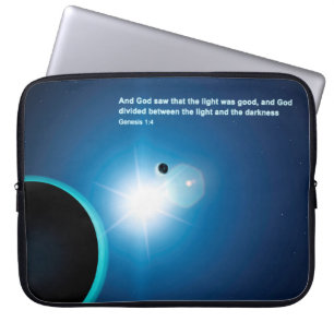 Genese - Licht und Dunkelheit Laptopschutzhülle