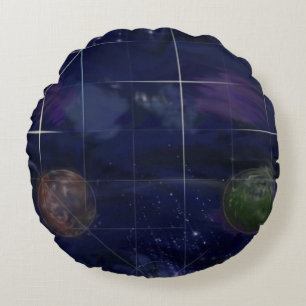 Genese-Tag 4: Sterne 2014 Rundes Kissen