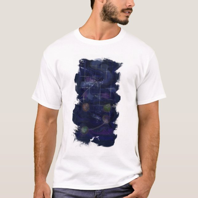 Genese-Tag 4: Sterne 2014 T-Shirt (Vorderseite)