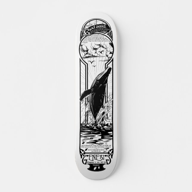 Genese: Tag 5 Skate Deck Skateboard (Vorne)