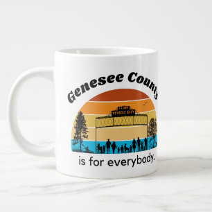 Genesee Landkreis ist für Jebody Jumbo Tasse