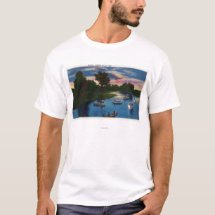 Genesee Tal-Park-Bootfahrt-Szene T-Shirt