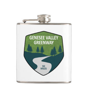 Genesee Valley Greenway New York Flachmann