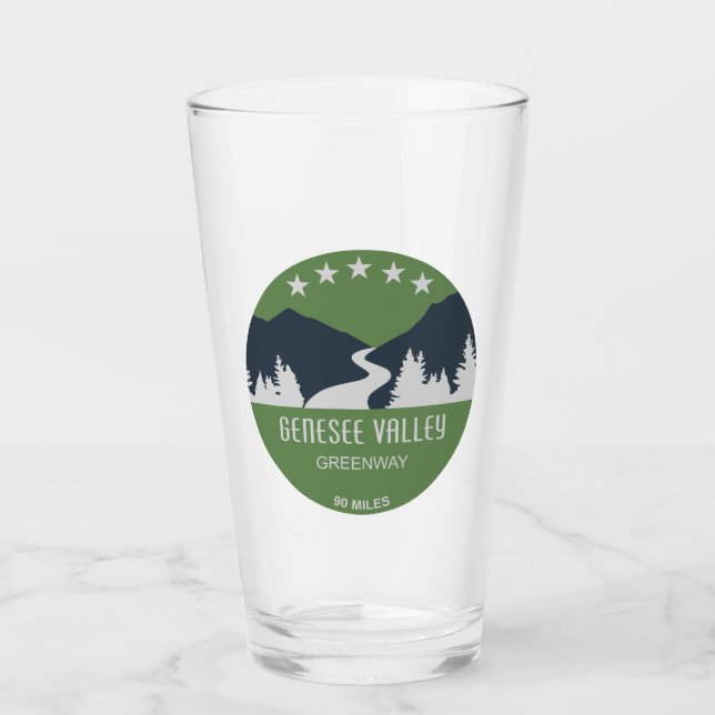 Genesee Valley Greenway New York Glas (Vorderseite)