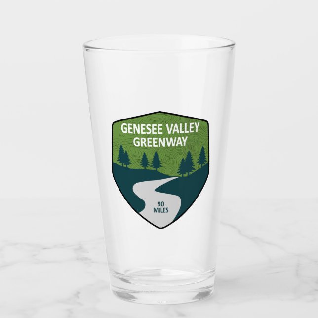 Genesee Valley Greenway New York Glas (Vorderseite)
