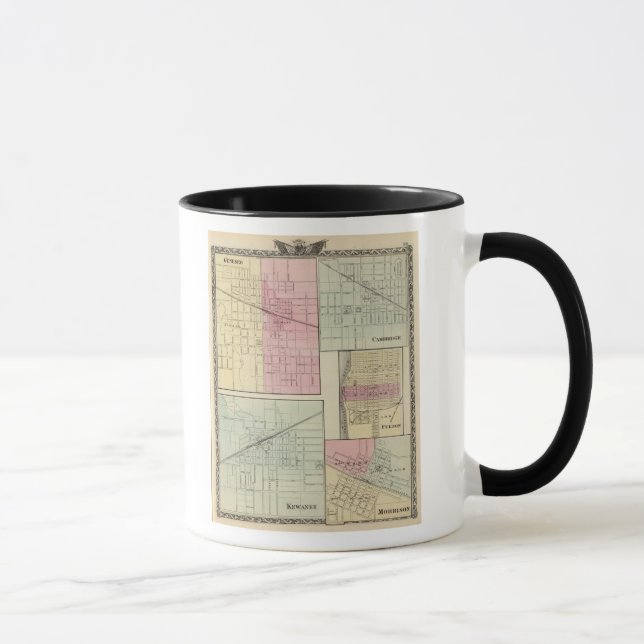 Geneseo, Kewanee, Cambridge, Fulton und Morrison Tasse (Rechts)