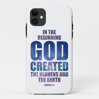 Genesis 1:1 im von GOD geschaffenen Universum Case-Mate iPhone Hülle