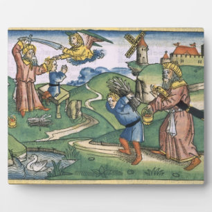 Genesis 21 1-14 Abrahams Angebot von Isaac, für Fotoplatte