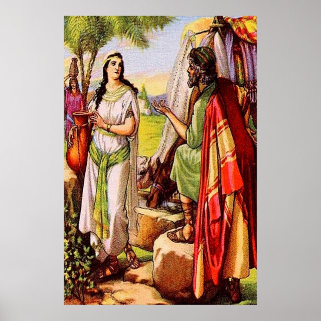 Genesis 24 A Ehefrau für Isaac-Poster Poster (Vorne)