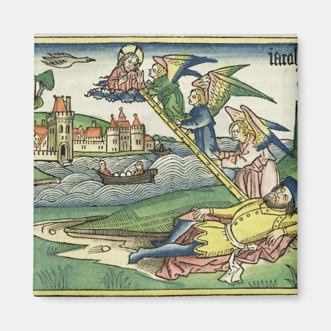 Genesis 28 10 Jacob's Ladder, from the 'Nürnberg Magnet (Vorne)