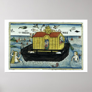 Genesis 6:11-24 Noah's Ark, aus der Nürnberger Bib Poster