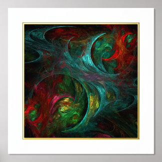 Genesis Abstrakt Art Foliendrucke