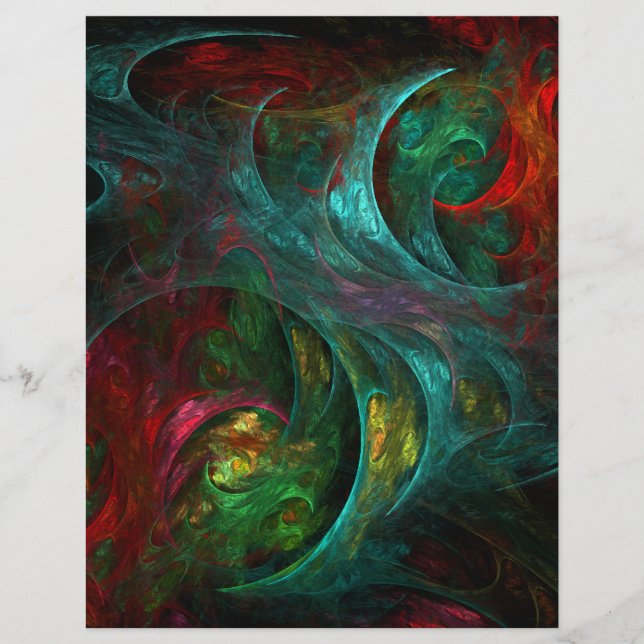 Genesis Abstrakt Art Letterhead (Vorderseite)