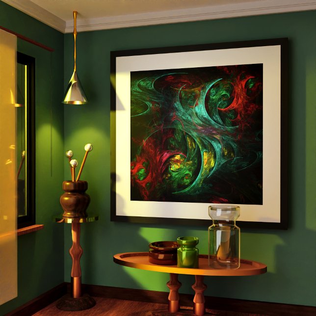 Genesis Abstrakt Art Poster (Genesis Abstract Art Poster)