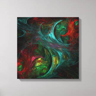 Genesis Abstrakt Art Quad Canvas Print Leinwanddruck