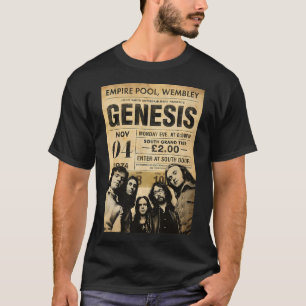 Genesis Band klassisches Poster T-Shirt