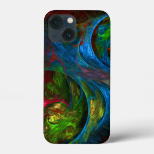 Genesis Blue Abstrakt Art Case-Mate iPhone Hülle