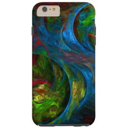 Genesis Blue Abstrakt Art iPhone 16 Pro Hülle