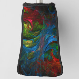Genesis Blue Abstrakt Art Golf Headcover