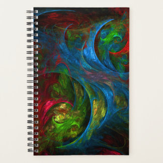 Genesis Blue Abstrakt Art Planer
