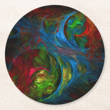 Genesis Blue Abstrakt Art