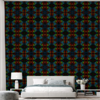 Genesis Blue Abstrakt Art Tapete