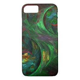 Genesis Green Abstrakt Art Case-Mate iPhone Hülle