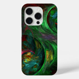 Genesis Green Abstrakt Art Case-Mate iPhone Hülle