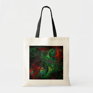 Genesis Green Abstrakt Art Toag Tragetasche
