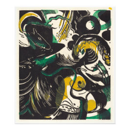 Genesis II (Schopfungsgeschichte II) (1914) Fotodruck