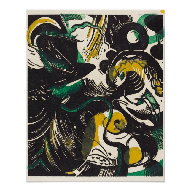 Genesis II (Schopfungsgeschichte II) (1914) Poster (Vorderseite)