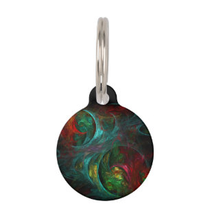 Genesis Nova Abstract Art Round Tiernamensmarke