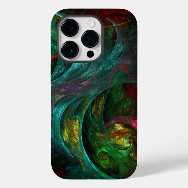 Genesis Nova Abstrakt Art Case-Mate iPhone Hülle (Rückseite)