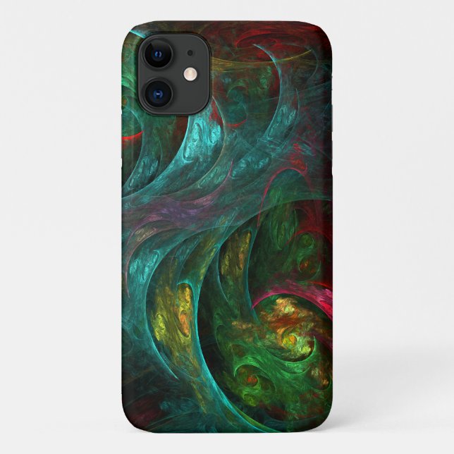 Genesis Nova Abstrakt Art Case-Mate iPhone Hülle (Rückseite)
