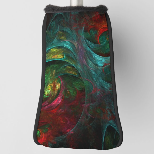 Genesis Nova Abstrakt Art Golf Headcover (Rotieren 90)