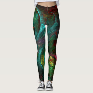 Genesis Nova Abstrakt Art Leggings