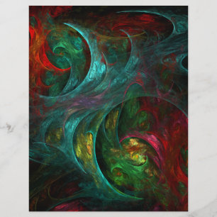 Genesis Nova Abstrakt Art Letterhead