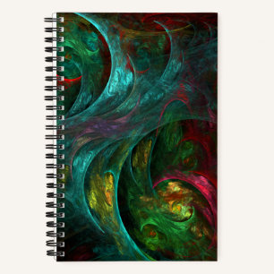 Genesis Nova Abstrakt Art Notizbuch