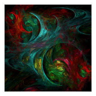 Genesis Nova Abstrakt Art Poster