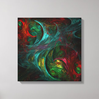 Genesis Nova Abstrakt Art Quad Canvas Print Leinwanddruck