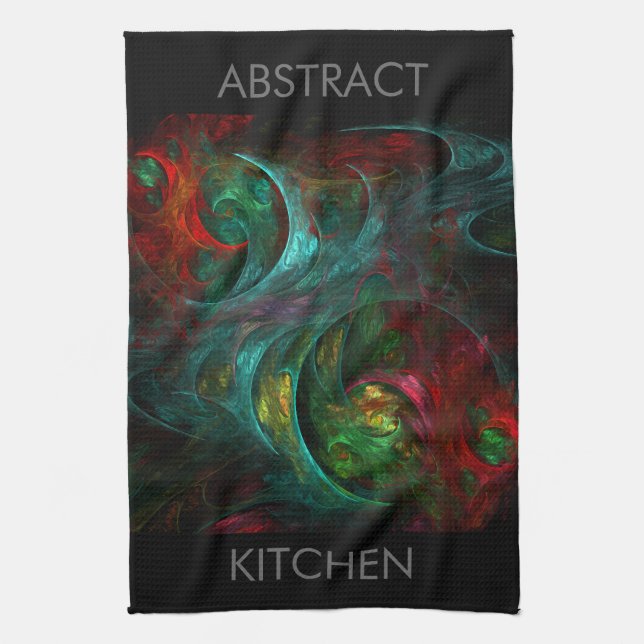 Genesis Nova Abstrakte Kunst Küchentücher (Vertikal)