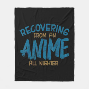 Genesung von einem Anime alle nächtlichen Anime Ma Fleecedecke